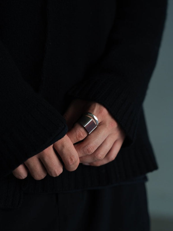 Monolith Ring【RED TIGER EYE】 - PRY