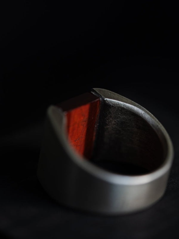 Monolith Ring【RED TIGER EYE】 - PRY