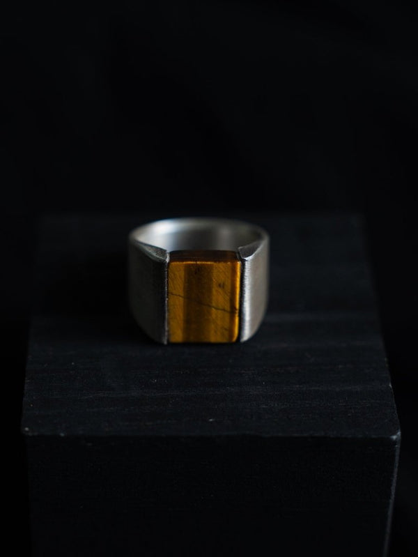 Monolith Ring【TIGER EYE】 - PRY