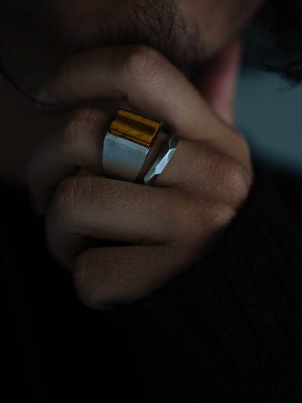 Monolith Ring【TIGER EYE】 - PRY