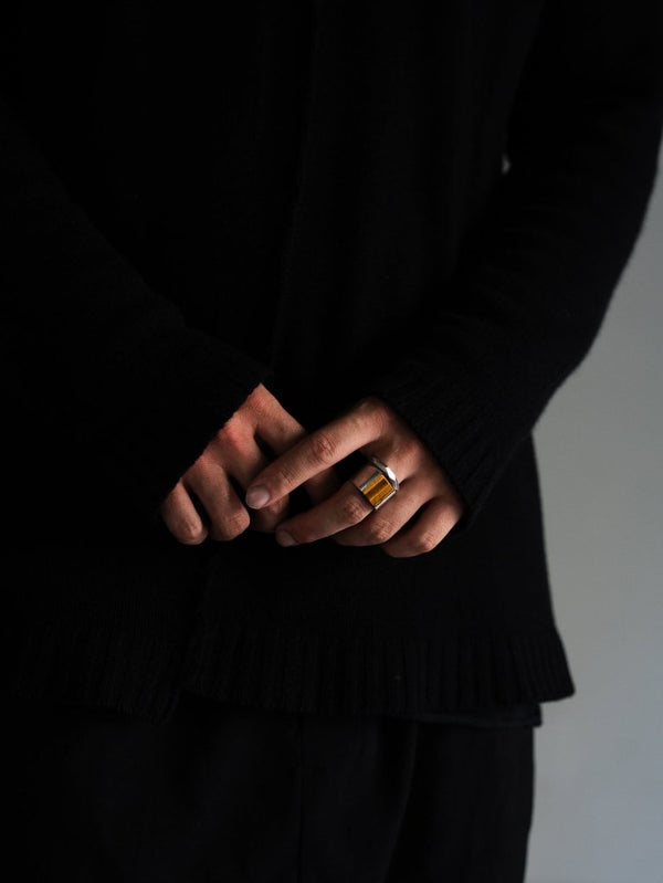 Monolith Ring【TIGER EYE】 - PRY