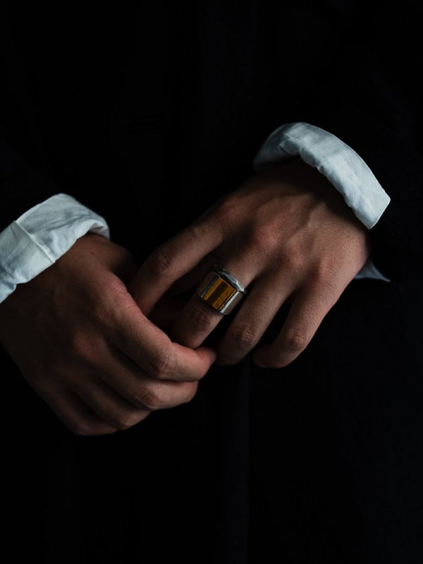 Monolith Ring【TIGER EYE】 - PRY