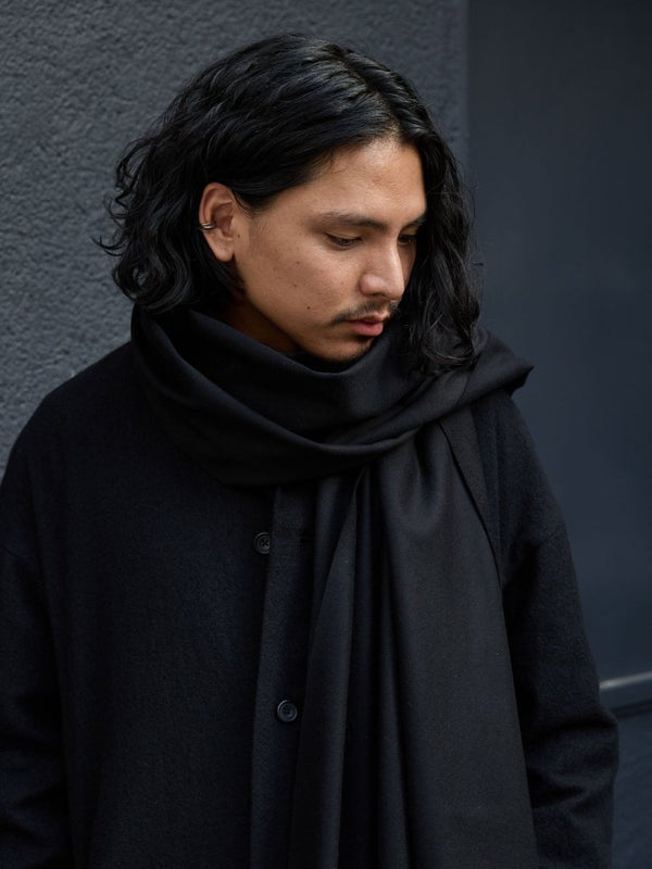 MTR Cashmere Stole [black] - PRY