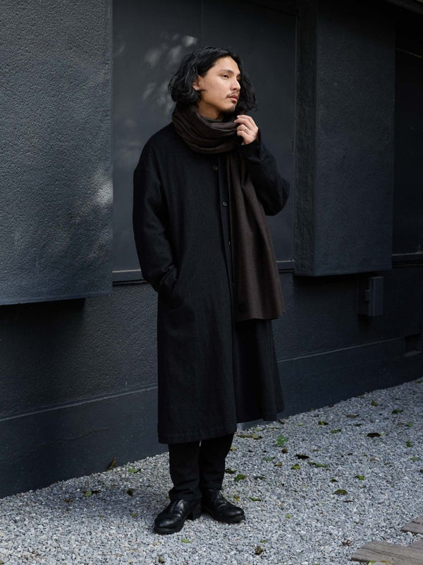 MTR Cashmere Stole [dark brown] - PRY