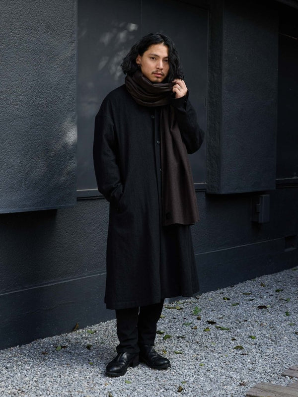 MTR Cashmere Stole [dark brown] - PRY