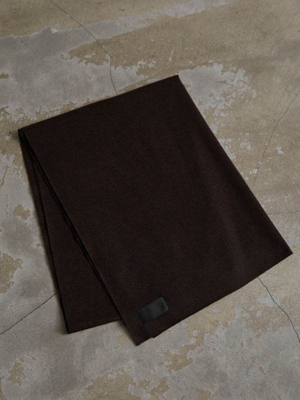 MTR Cashmere Stole [dark brown] - PRY