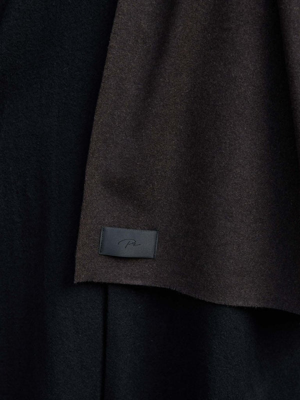 MTR Cashmere Stole [dark brown] - PRY