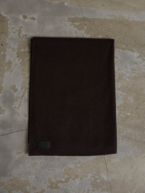 MTR Cashmere Stole [dark brown] - PRY