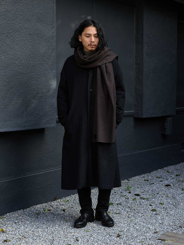 MTR Cashmere Stole [dark brown] - PRY