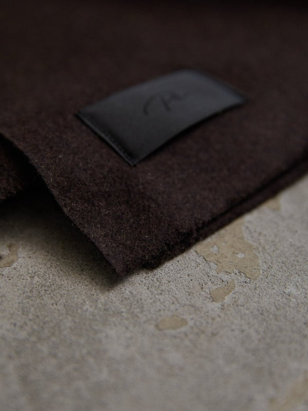 MTR Cashmere Stole [dark brown] - PRY