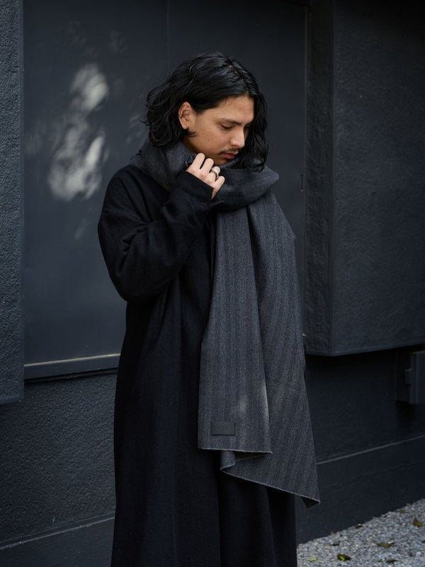 MTR Cashmere Stole [herringbone] - PRY