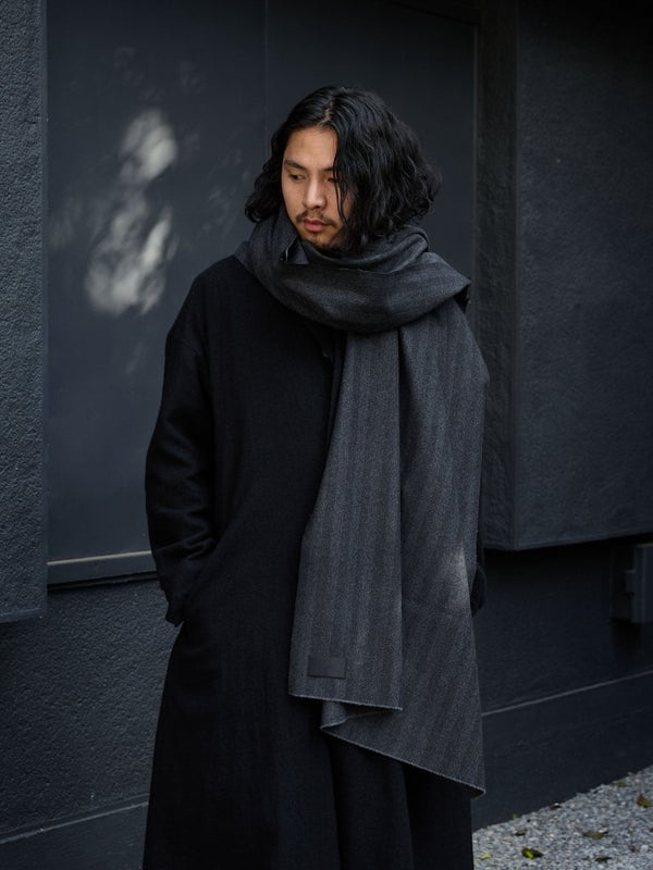 MTR Cashmere Stole [herringbone] - PRY