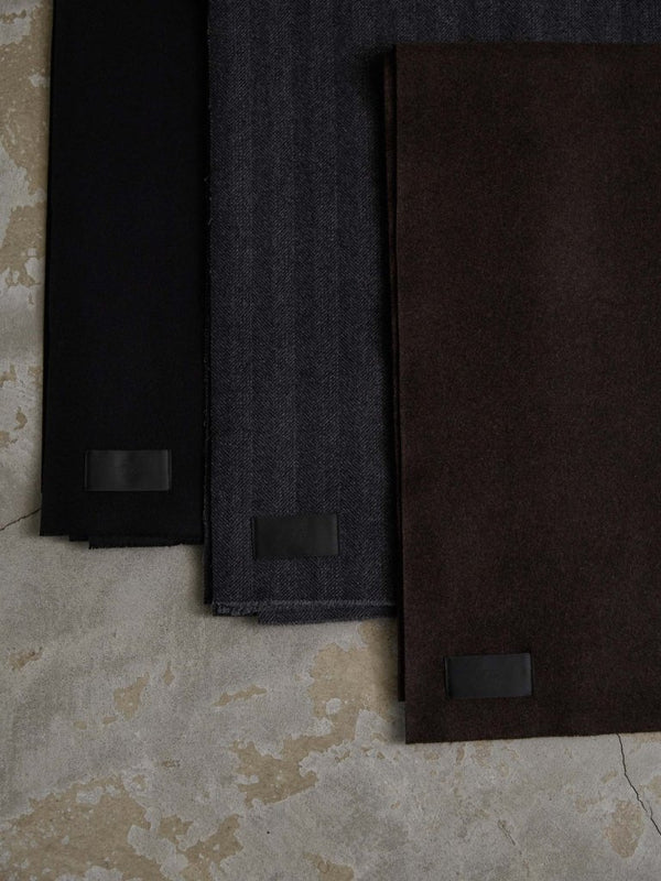 MTR Cashmere Stole [herringbone] - PRY