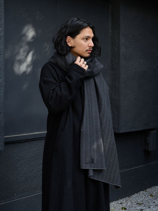 MTR Cashmere Stole [herringbone] - PRY