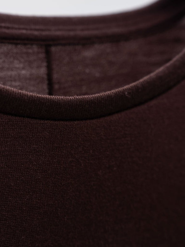 NIKKE Wool Layered L/S T-shirt [AUBURN] - PRY