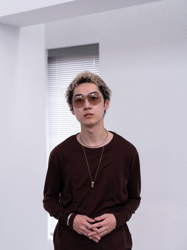 NIKKE Wool Layered L/S T-shirt [AUBURN] - PRY
