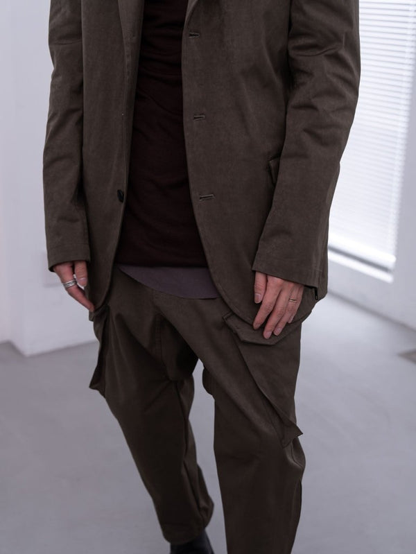 NIKKE Wool Layered L/S T-shirt [AUBURN] - PRY