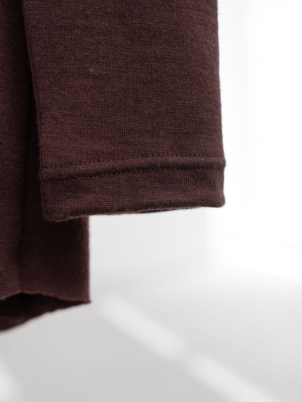NIKKE Wool Layered L/S T-shirt [AUBURN] - PRY