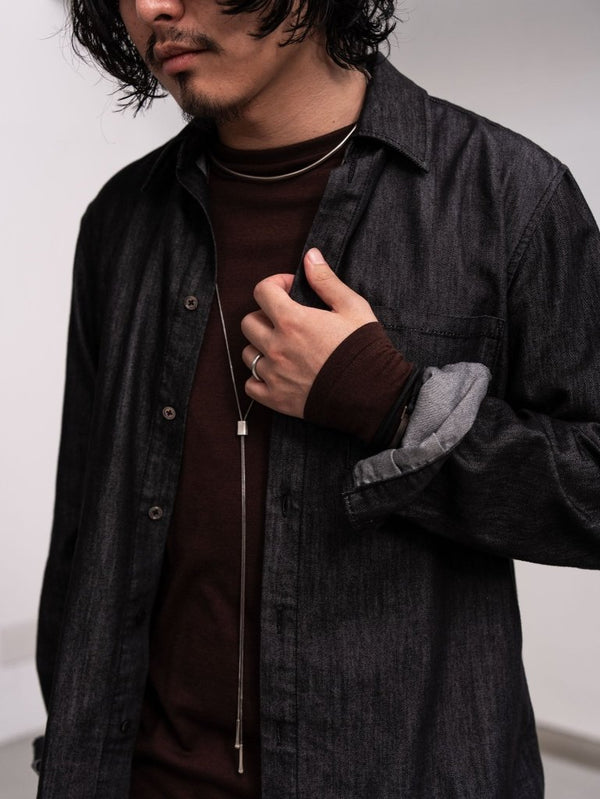 NIKKE Wool Layered L/S T-shirt [AUBURN] - PRY