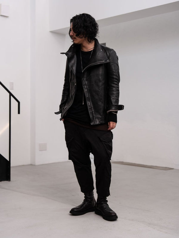 NIKKE Wool Layered L/S T-shirt [BLACK] - PRY