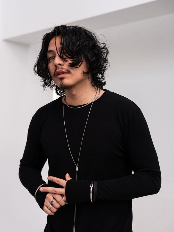 NIKKE Wool Layered L/S T-shirt [BLACK] - PRY