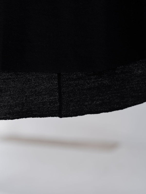 NIKKE Wool Layered L/S T-shirt [BLACK] - PRY