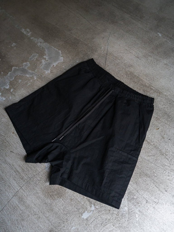 Nomad Sarouel Cargo Shorts【BLACK】 - PRY