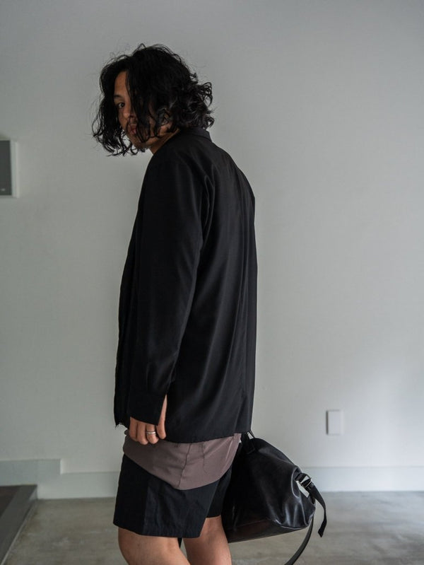 Nomad Sarouel Cargo Shorts【BLACK】 - PRY