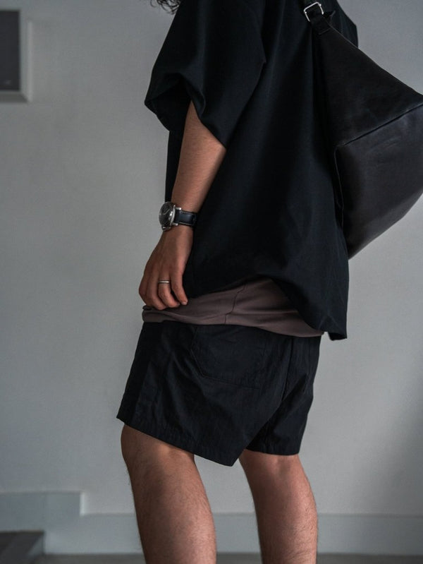 Nomad Sarouel Cargo Shorts【BLACK】 - PRY