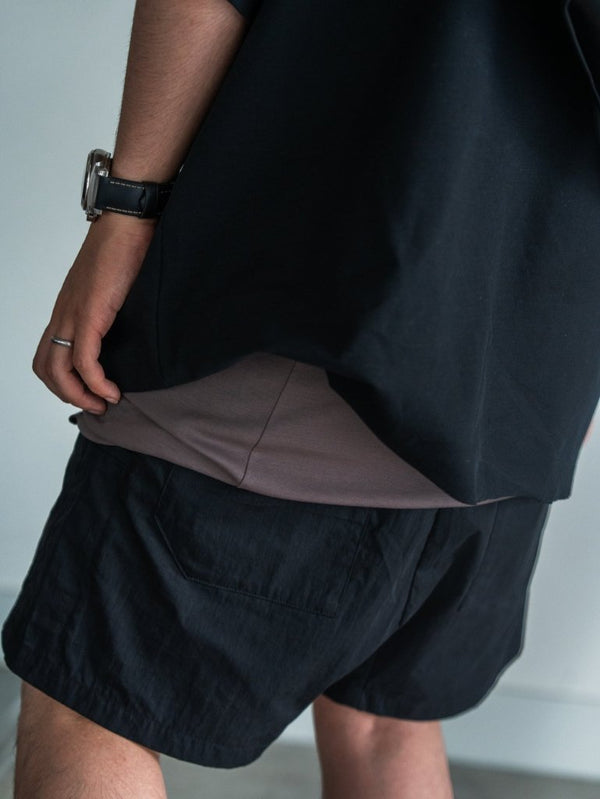 Nomad Sarouel Cargo Shorts【BLACK】 - PRY