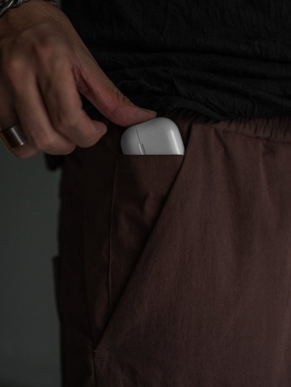 Nomad Sarouel Cargo Shorts【TERRACOTTA】 - PRY