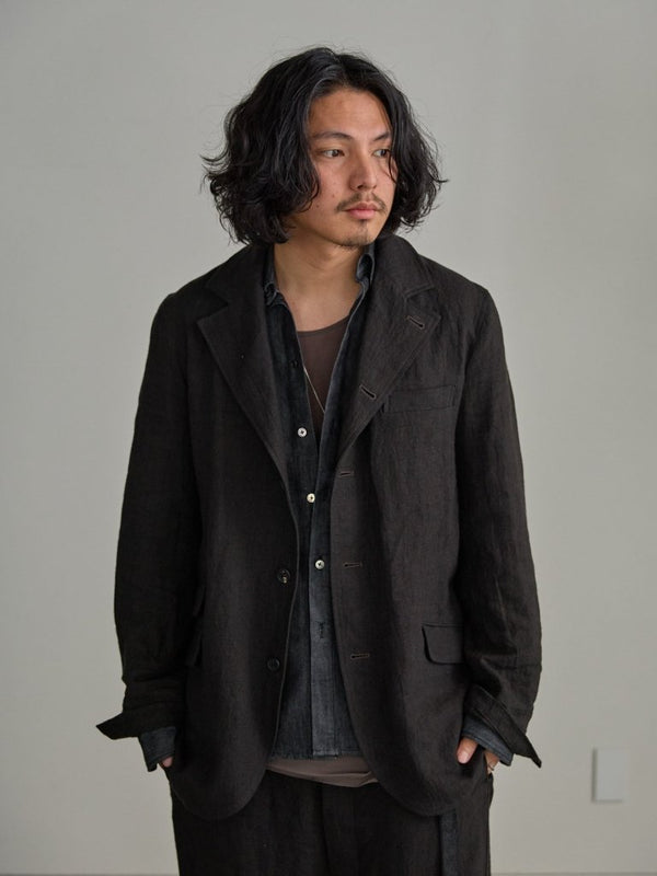 【アーカイブ販売】PGND. / DENIM DRESS SHIRT 001 - PRY