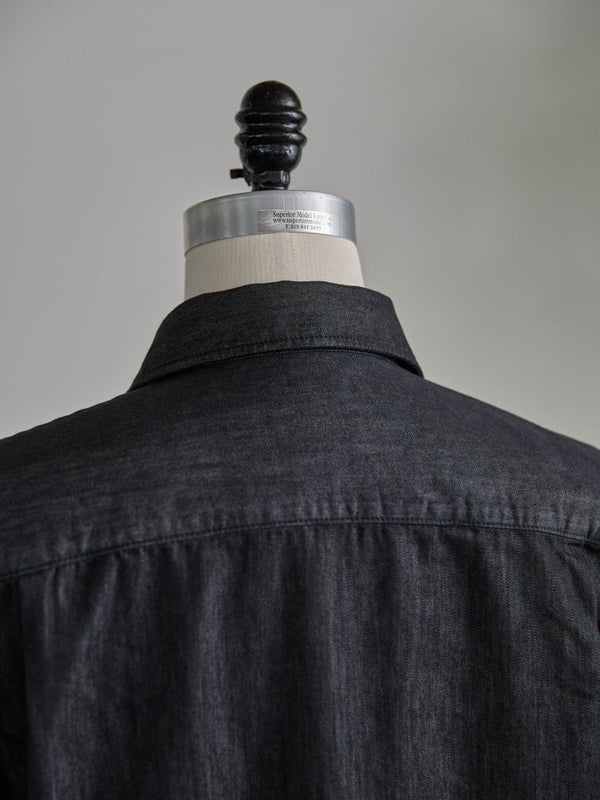 【アーカイブ販売】PGND. / DENIM DRESS SHIRT 001 - PRY