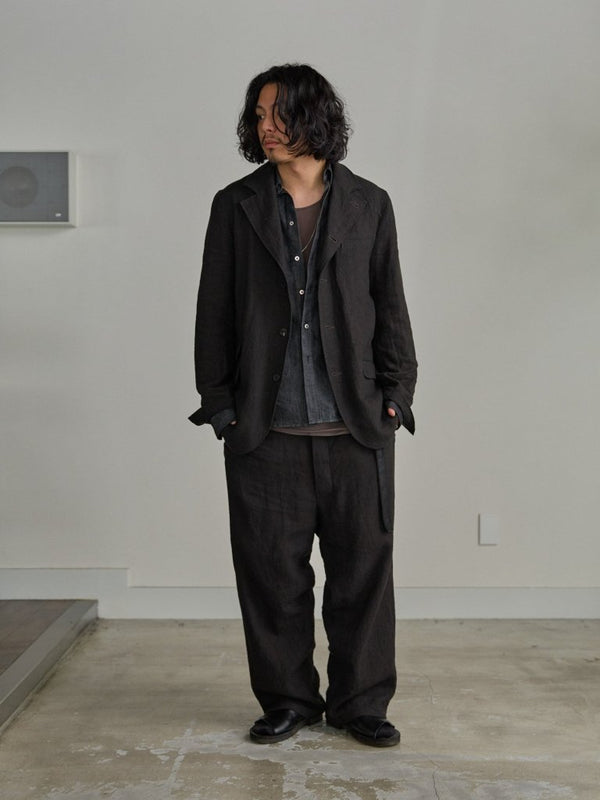 【アーカイブ販売】PGND. / DENIM DRESS SHIRT 001 - PRY