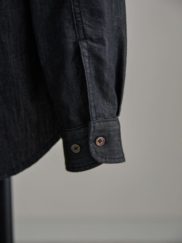 【アーカイブ販売】PGND. / DENIM DRESS SHIRT 001 - PRY