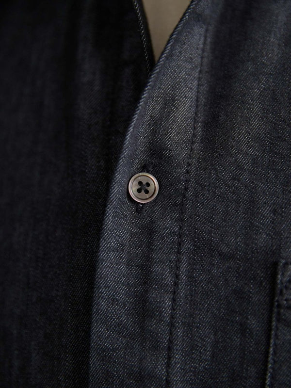 【アーカイブ販売】PGND. / DENIM DRESS SHIRT 001 - PRY
