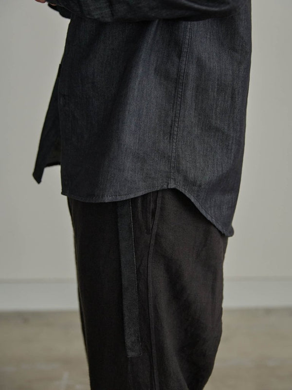 【アーカイブ販売】PGND. / DENIM DRESS SHIRT 001 - PRY