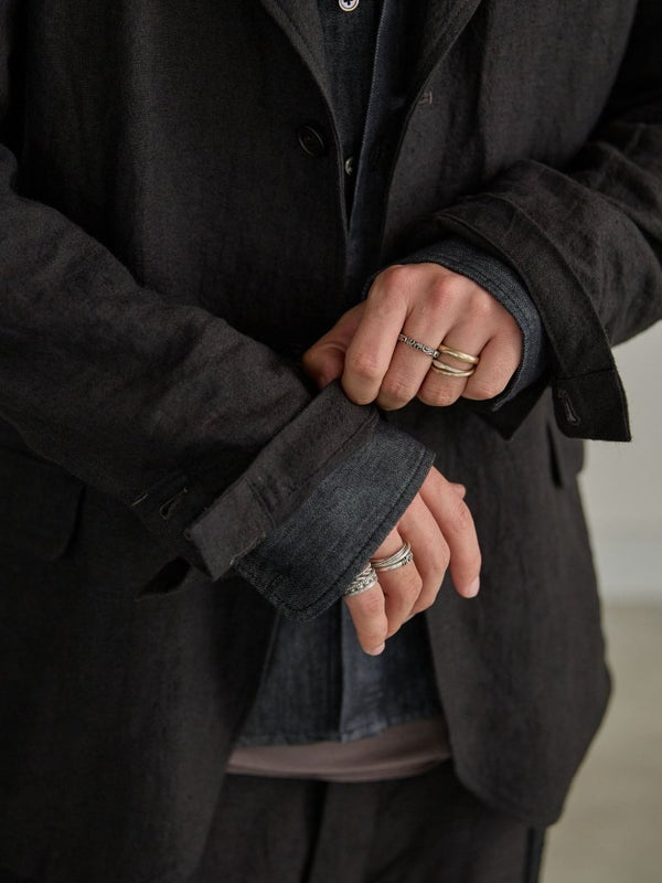 【アーカイブ販売】PGND. / DENIM DRESS SHIRT 001 - PRY