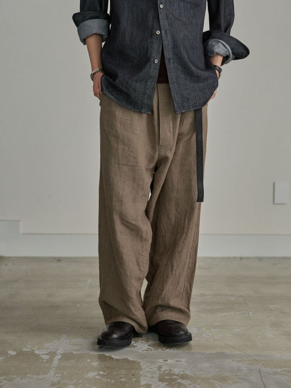 【アーカイブ販売】PGND. / DENIM DRESS SHIRT 001 - PRY