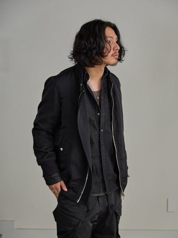 【アーカイブ販売】PGND. / DENIM DRESS SHIRT 002 - PRY