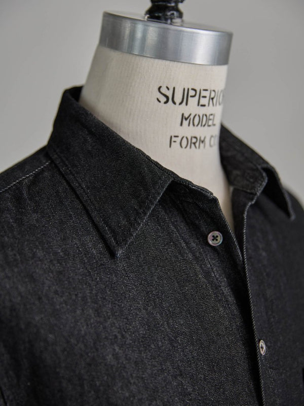 【アーカイブ販売】PGND. / DENIM DRESS SHIRT 002 - PRY