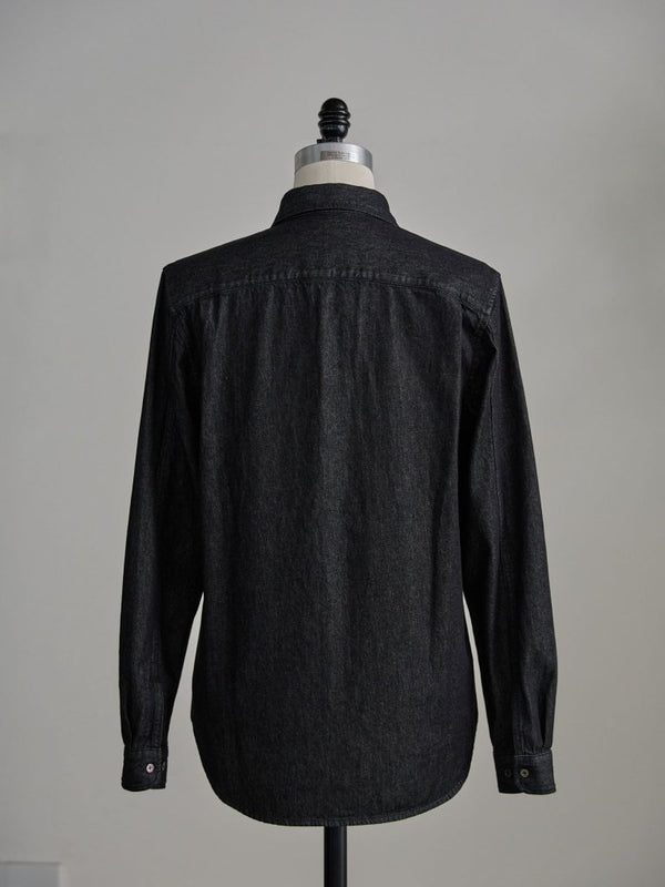 【アーカイブ販売】PGND. / DENIM DRESS SHIRT 002 - PRY