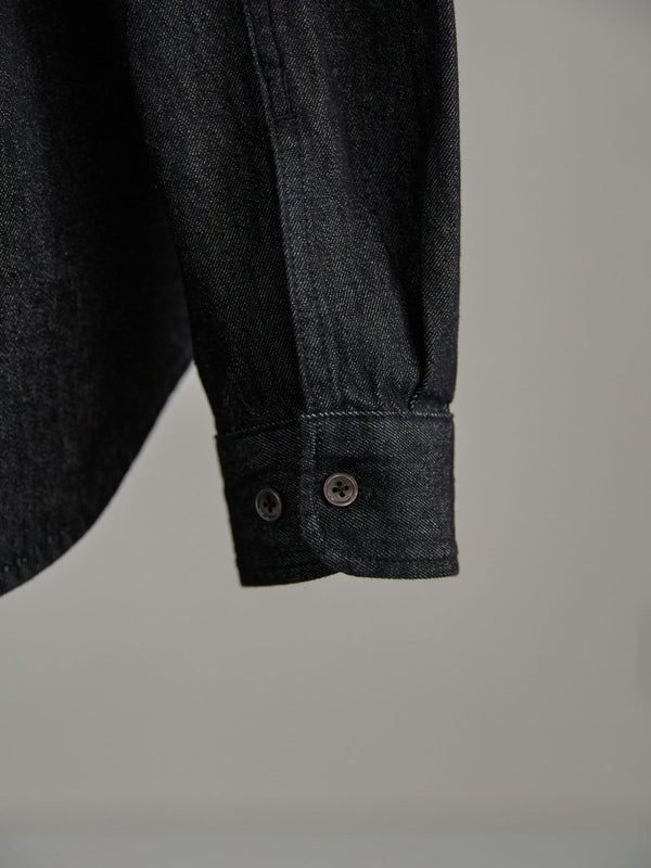 【アーカイブ販売】PGND. / DENIM DRESS SHIRT 002 - PRY