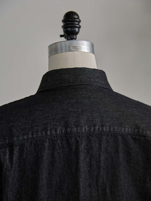 【アーカイブ販売】PGND. / DENIM DRESS SHIRT 002 - PRY