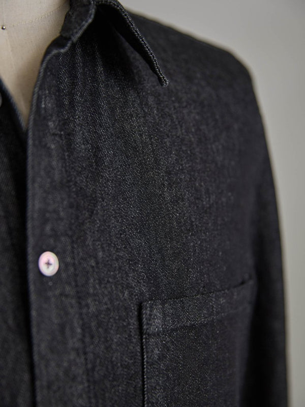 【アーカイブ販売】PGND. / DENIM DRESS SHIRT 002 - PRY
