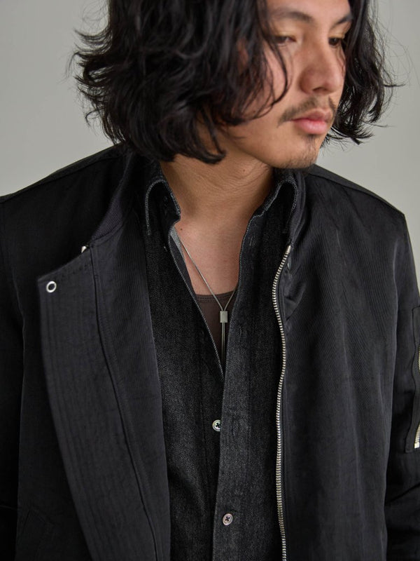 【アーカイブ販売】PGND. / DENIM DRESS SHIRT 002 - PRY