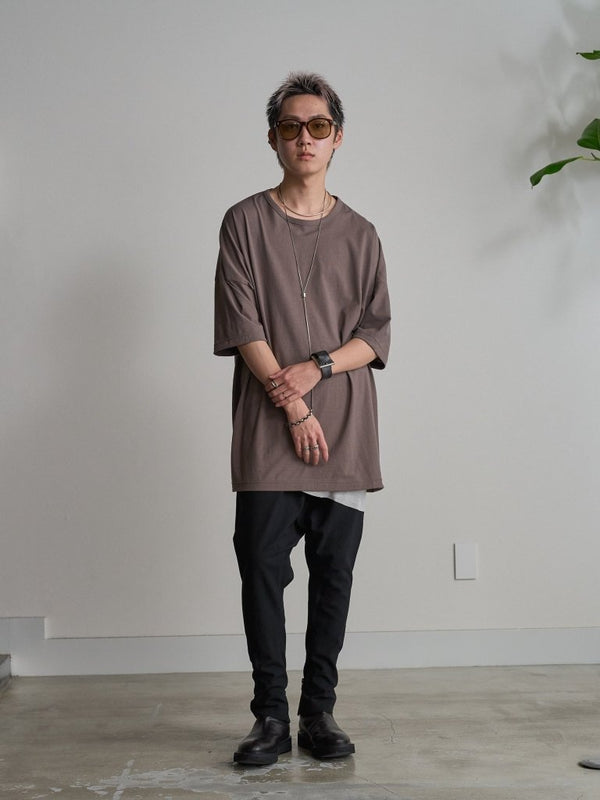 Premium Knit Layered Tank Top 【milk】 - PRY