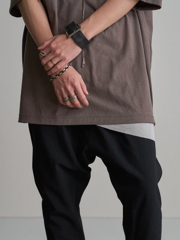 Premium Knit Layered Tank Top 【milk】 - PRY