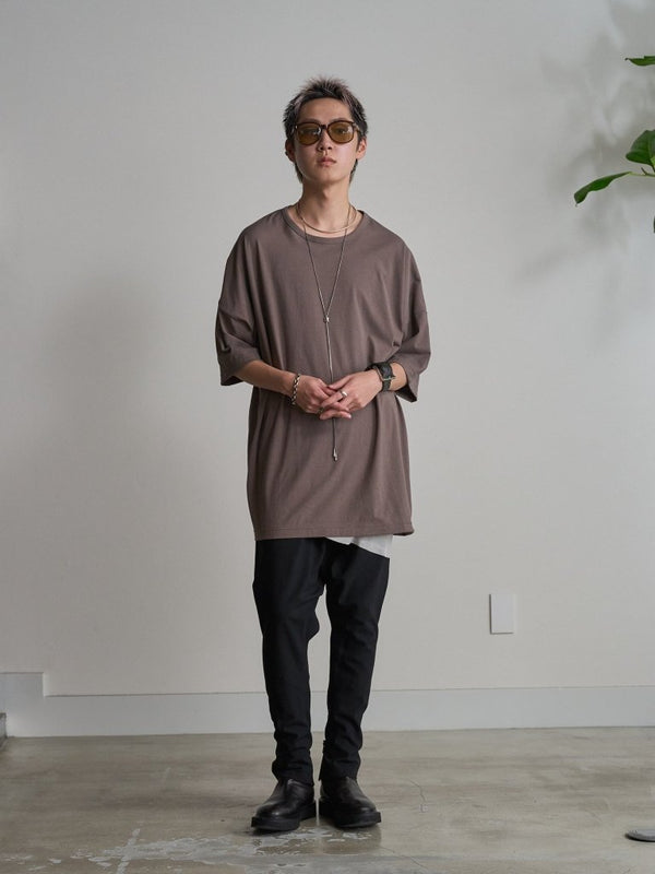 Premium Knit Layered Tank Top 【milk】 - PRY