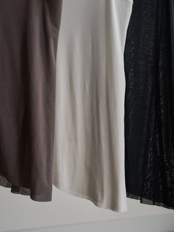Premium Knit Layered Tank Top 【taupe】 - PRY